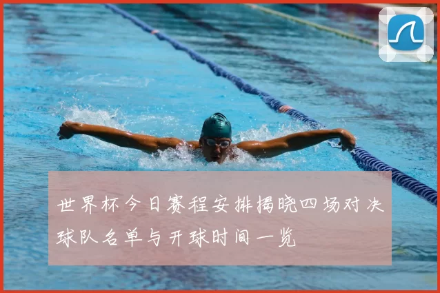 世界杯今日赛程安排揭晓四场对决球队名单与开球时间一览