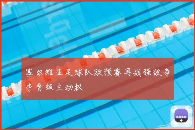 塞尔维亚足球队欧预赛再战强敌争夺晋级主动权